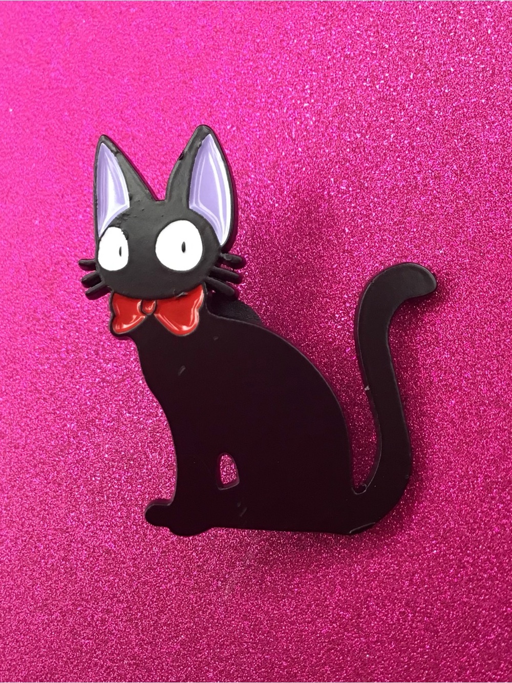 Black Cat Enamel Pin